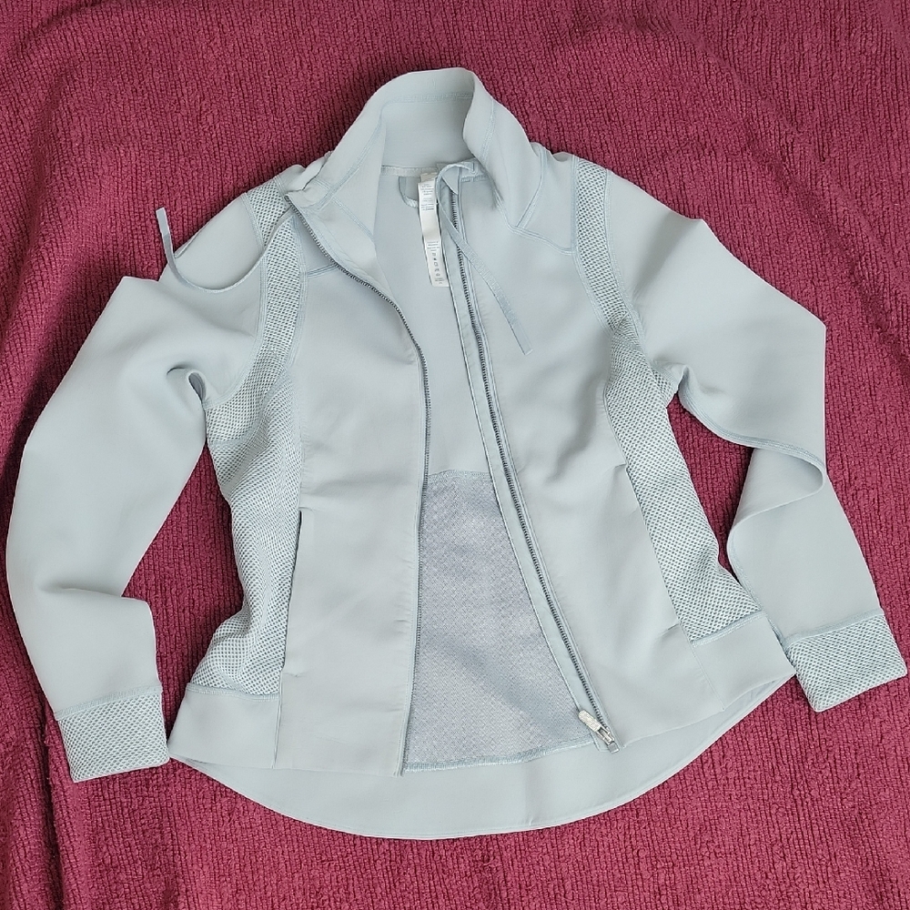 Lululemon Athletica  Light Gray Utility Jacket